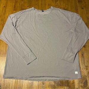 Vuori men's long sleeve lightweight long sleeve shirt XXL tan